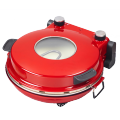 Nouveau fabricant de casseroles à pizza électrique de 12 &quot;avec fenêtre de visualisation Machine à pizza à temps de cuisson de 5 minutes avec arrêt automatique